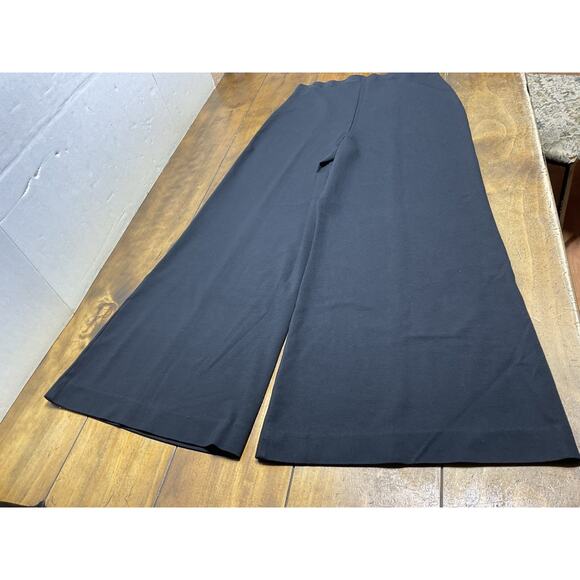 Bailey/44 Wide Leg Ponte Pants Black Stretch Pull On Large - Picture 5 of 11